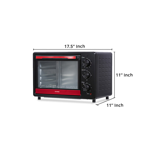 KHIND BRAND OVEN 12801520W 25LITER OT25B STK Bakery Supply