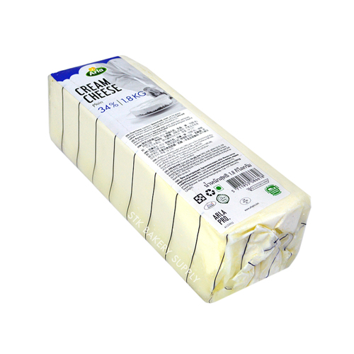 ARLA CREAM CHEESE BLOCK 1.8KG (1 x 3) STK Bakery Supply