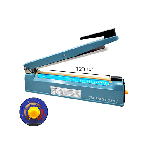 IMPULSE SEALER MACHINE 12 INCHES (IRON BODY) STK Bakery Supply