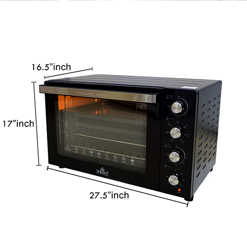 KAISAR ELECTRIC OVEN 2400W, 90LITER STK Bakery Supply