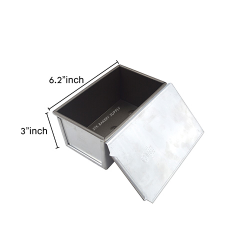 BREAD PAN NON-STICK WITH LID 250G 170 x 105 x 77MM MY22051+MY22061 (1 x 50)