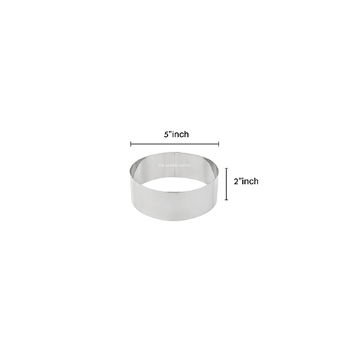 ROUND MOUSSE RING 5&quot; 12.5x5CM 9842 (1 x 30)