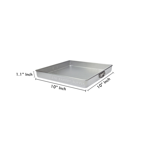 CHUE CHIN HUA BRAND 10'' BREAD/CAKE PAN ALUMINIUM PRIMA QUALITY