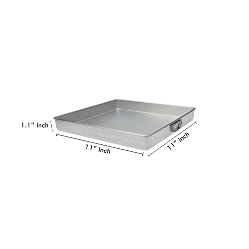 CHUE CHIN HUA BRAND 11'' BREAD/CAKE PAN ALUMINIUM PRIMA QUALITY