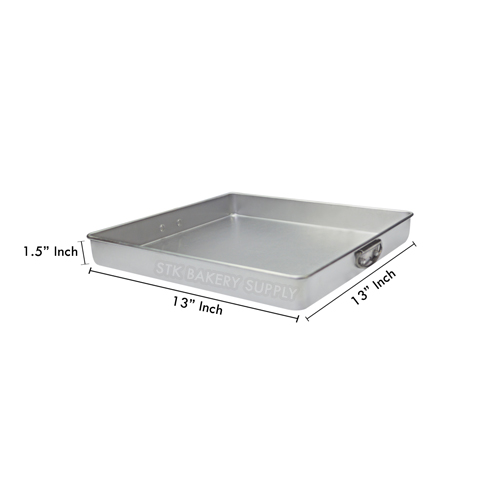 CHUE CHIN HUA BRAND 13'' BREAD/CAKE PAN ALUMINIUM PRIMA QUALITY