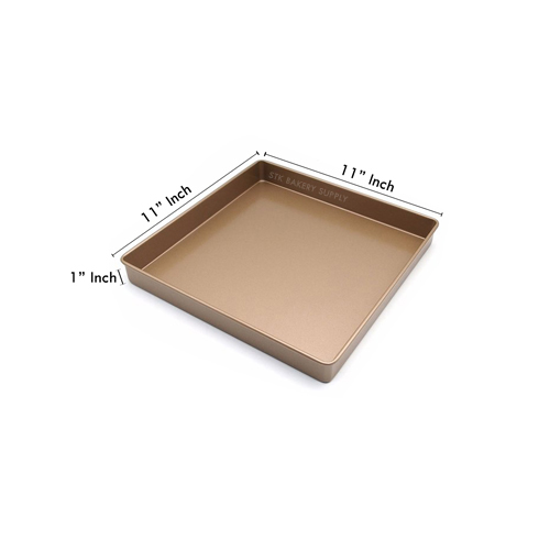 DOUBLE SIDE NON-STICK SQUARE BAKING TRAY 280*280*30mm FB10152