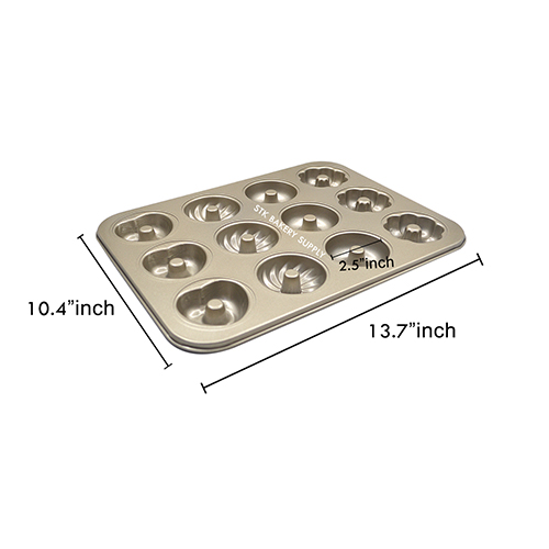 DONUT PAN 12'S 38 x 26 x 2.2CM 1PC
