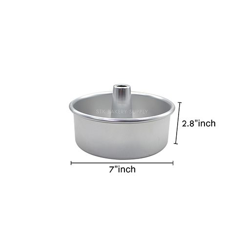 TUBE CAKE MOULD (ANODIZED) 7" 195 x 175 x 75MM MY38063 (1 x 50)