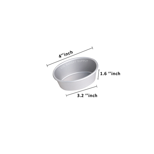 CAKE PAN ANODIZED 96x63x40MM 1.0MM AL.ALLOY MY33214