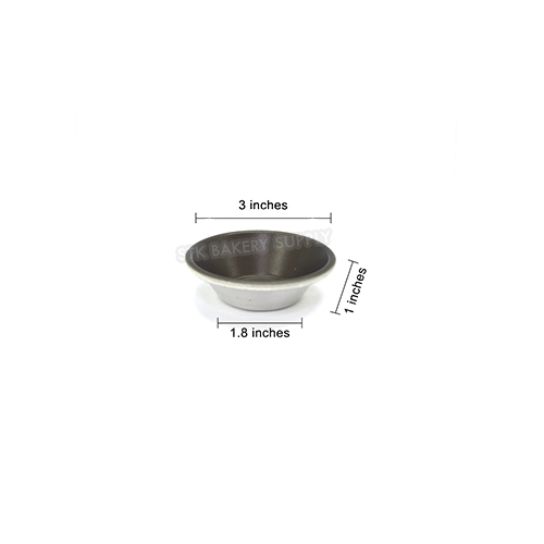 MY35041 NON STCK TART MOULD SET (L) - 76 x 46 x 24 - 1.0MM 5PCS