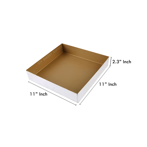 NON STICK SQUARE BAKING TRAY 280x280x60MM FB10111