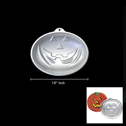 PUMPKIN SHAPE CAKE TIN TC1222 DIA 10x81x1 IN (H)