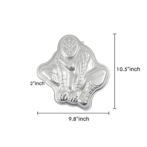 SPIDER MAN CAKE TIN 31.1x30.4x4.4cm TC1179