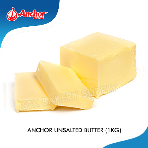 ANCHOR UNSALTED BUTTER (1KG) (1 X 25)