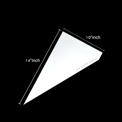 DISPOSABLE PASTRY BAG/PIPING BAG LARGE 250x340MM 100PCS (1 x 100)