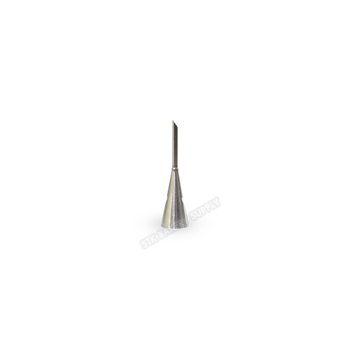PIPE/PUFF NOZZLE 304 SS UPPER DIA:4mm BOTTON DIA:2.4cm HEIGHT 8.8cm