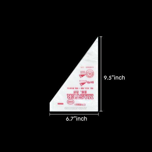 DISPOSABLE PASTRY BAG/PIPING BAG SMALL 30x18.3x17.5CM TC4003 100PCS