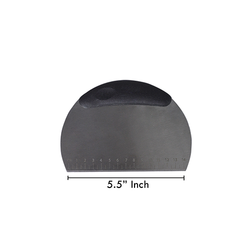 CUSTOM DOUGH SCRAPER WITH HANDLE 160x115mm 8269 (1 x 100)