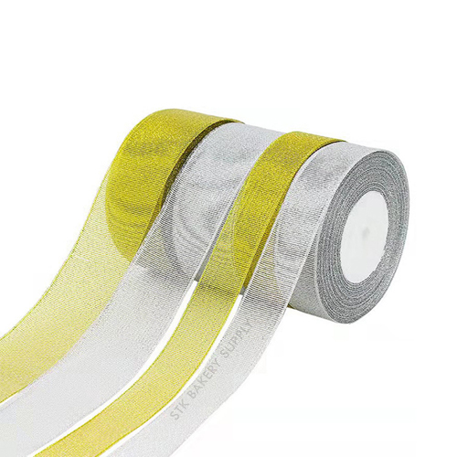 1" GOLD/SILVER  RIBBON