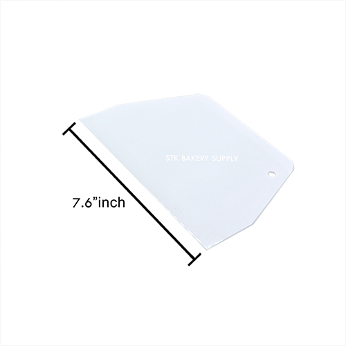PLASTIC SCRAPER LARGE SIZE 19.3x12.6CM