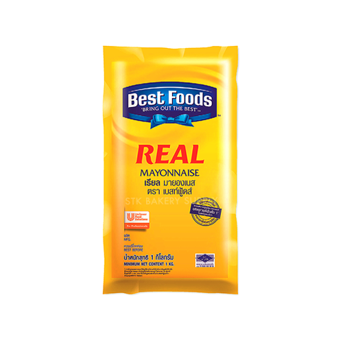 BEST FOODS REAL MAYONNAISE 1KG (1X9) WS
