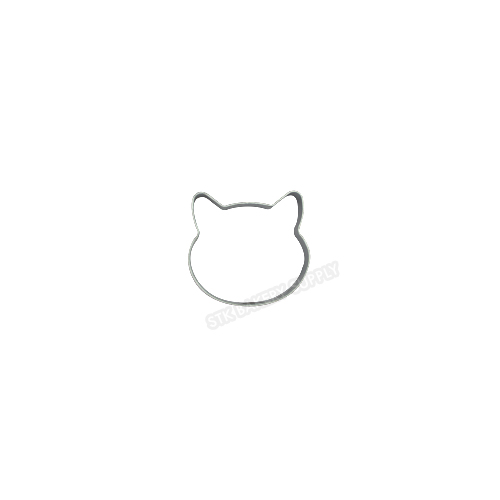 CAT HEAD SHAPE COOKIE CUTTER TC1021/8254/F21 1PC