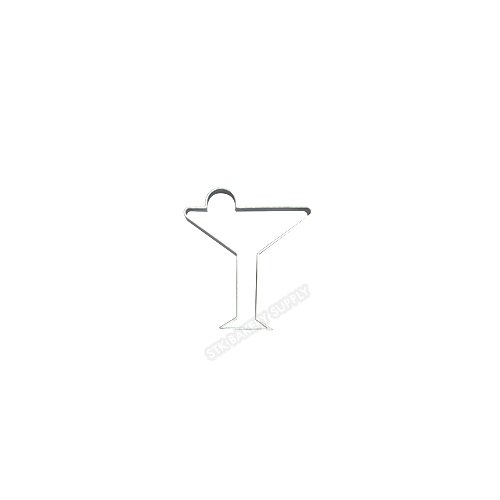 COCKTAIL GLASS SHAPE COOKIE CUTTER TC1016 1PC