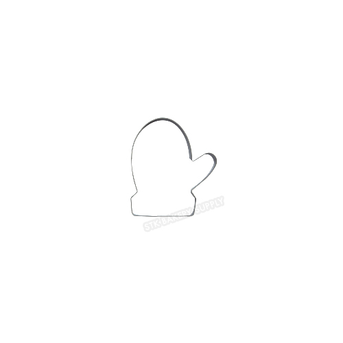 GLOVE SHAPE SS COOKIE CUTTER 7.4*1.7*1.8CM (TC1098-1) 1PC