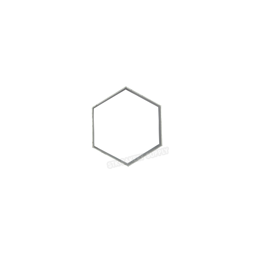 HEXAGON SHAPE COOKIE CUTTER TC1032/8265/F32 1PC