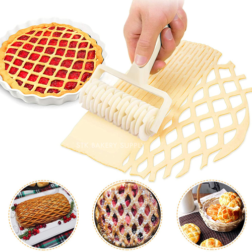 LATTICE CUTTER - PLASTIC - WHITE 20.5*12*7CM TC6018