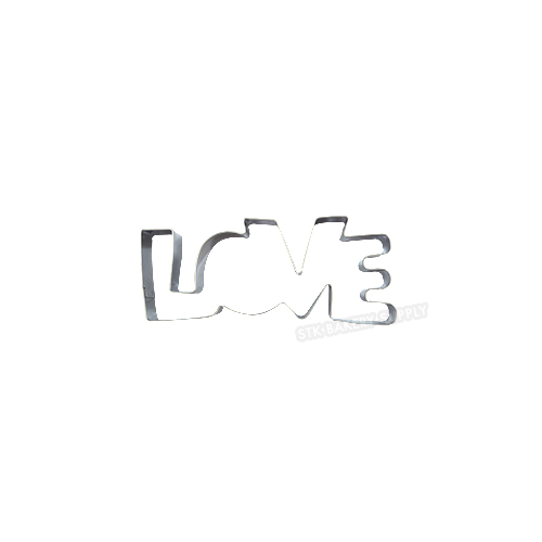 LOVE LETTER SHAPE COOKIE CUTTER TC1226 1PC