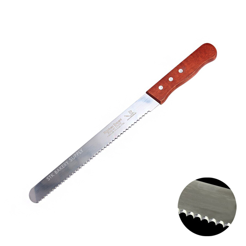 BREAD KNIFE WITH WOODEN HANDLE 14&quot; 8081-3 (1 x 180)