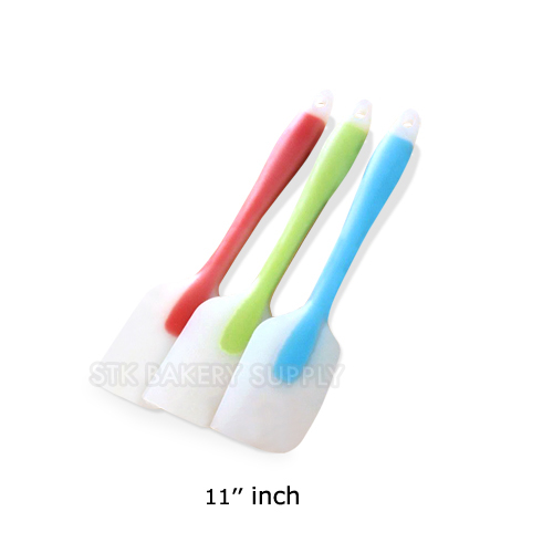 SILICON SPATULA 11&quot; ( 2 COLOR)
