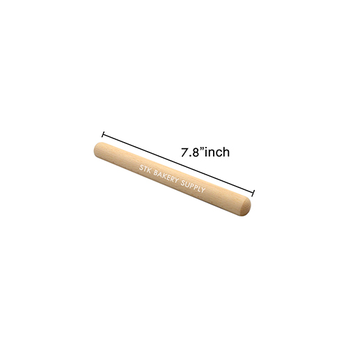 WOODEN ROLLING PIN 41G 20x2cm TC2416