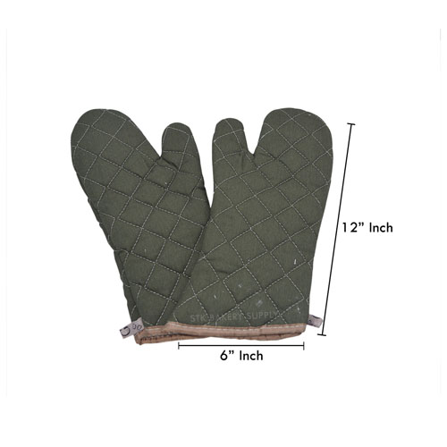 FIREPROOF GLOVES BIG 2PCS SET 17x38CM 9735 (1 x 100)