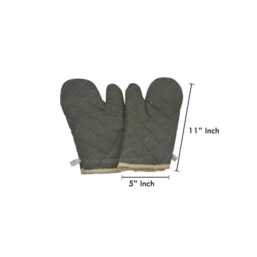 FIREPROOF GLOVES MEDIUM 2PCS SET 18x33CM 9736 (1 x 100)