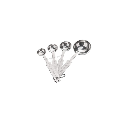 STAINLESS STEEL MEASURING SPOON 4PCS SET 8140 (1 x 250)