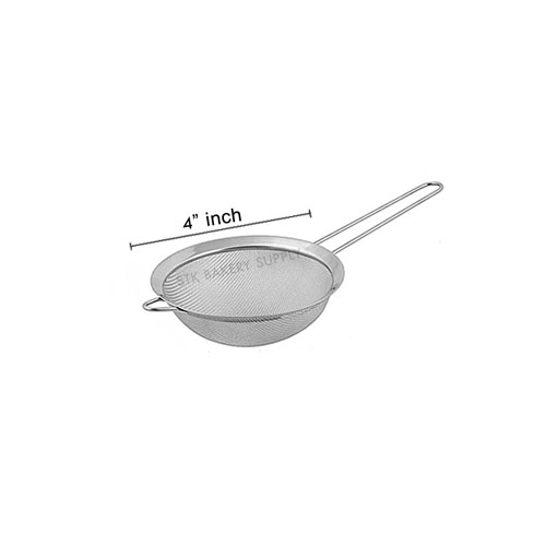 FLOUR SIEVE WITH HANDLE LARGE 11.9x28.3CM (12CM) 8024 (1 x 200)