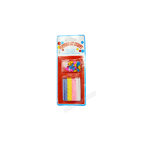 BIRTHDAY CANDLE SET SMALL 24'PCS(1x24)