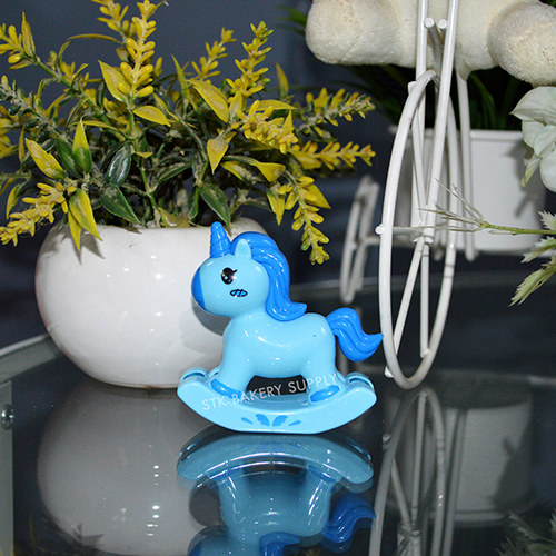 CAKE DECORATION DOLL DESIGN FOALS (UNICORN) 1PC