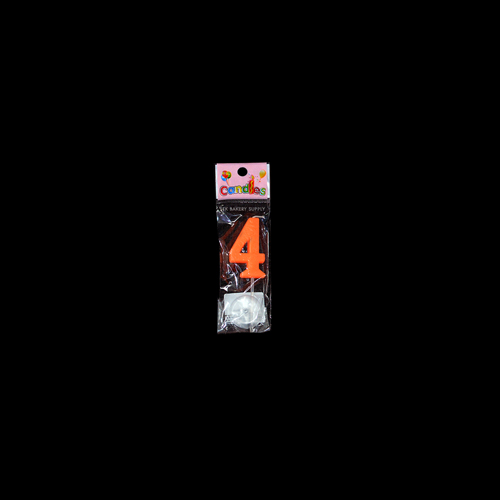 CANDLE NUMBER 1PC (1x25) NO-4