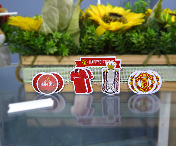 CAKE TOPPER MANU, CHELSEA,MANCITY TEAM TOPPER SET