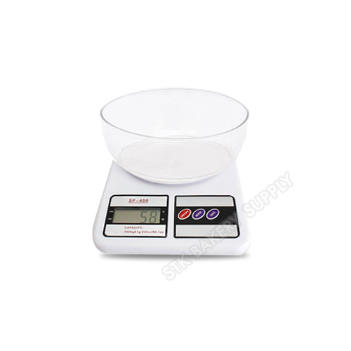 ELECTRONIC SCALES 5KG &amp; 7KG 25x18.5x4.3CM TC8017