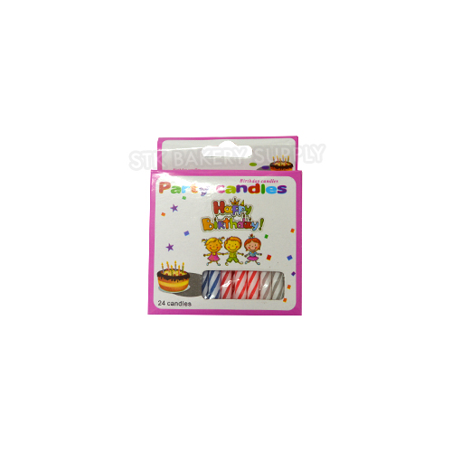 LUCKY INDUSTRIAL- BIRTHDAY CANDLES 24'S (1 x 20 x 24)