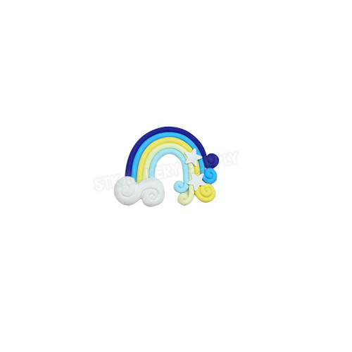 RAINBOW STYLE CAKE TOPPER-177036-1PC