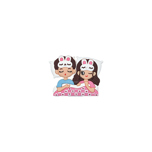 CAKE TOPPER COUPLE (RUBBER )
