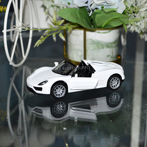 CAKE DECORATION PLASTIC RACING CAR L 1PC