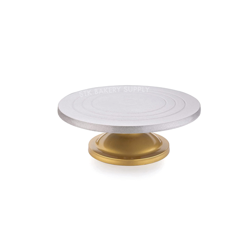 ALUMINIUM ROTATING CAKE STAND 12,INCHES (1 x 8)