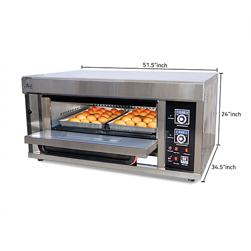 KAISAR GAS OVEN, 100W, 120KG, 2TRAY (All STEEL) (CON)