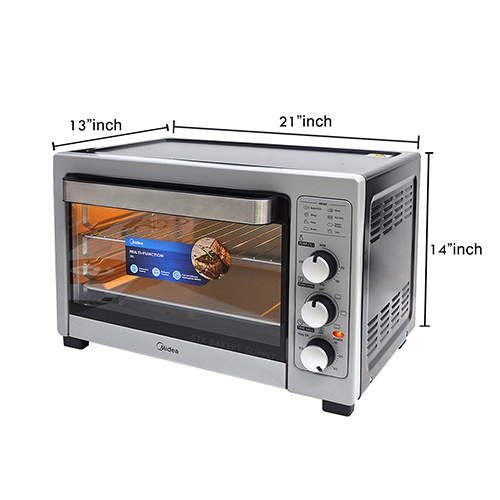 MIDEA TOASTER OVEN MODEL-MEO38-AGY5, 1800W, 38LITER